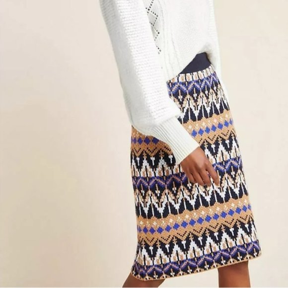 ✨SOLD✨ Anthropologie Saoirse Sweater Skirt - Picture 2 of 8